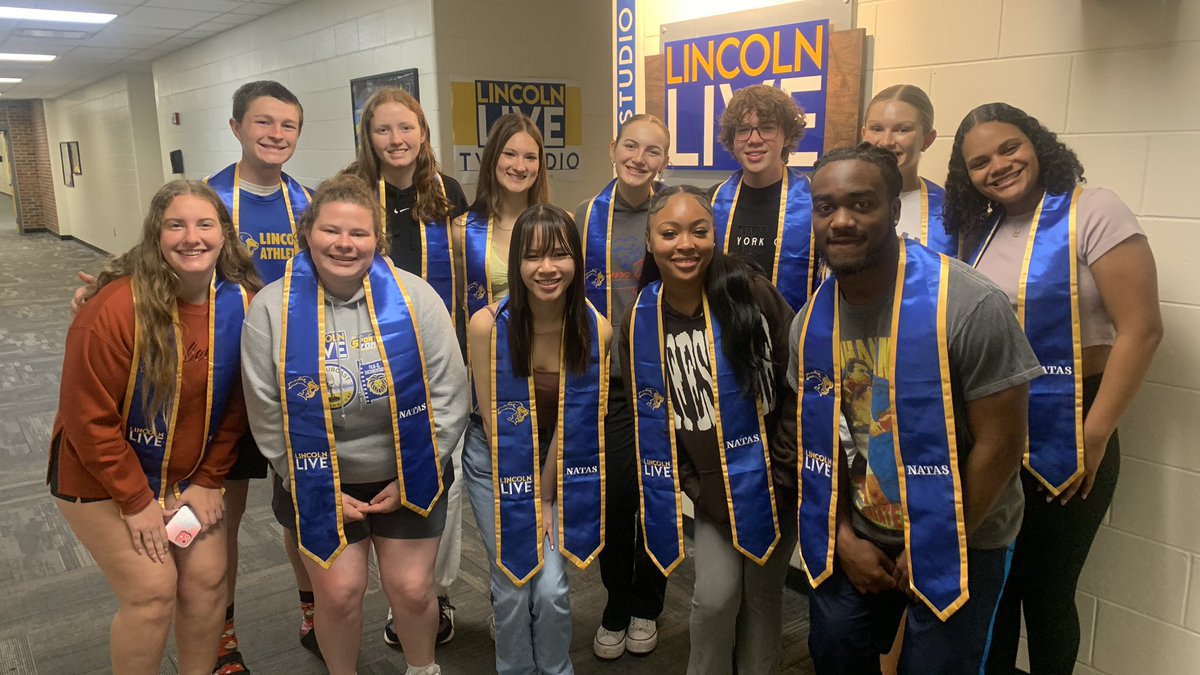 Today they walk across the stage and get their diplomas. Thank you for all you’ve done for our TV program, our school, and our community. We know you’ll run faster through life, but it’s also ok to slow down and enjoy the moments. You’ll be missed! @GLHSLions @1MarkLowrie