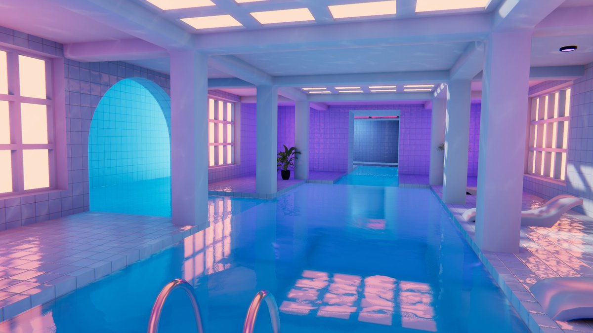 Bradlee1011's tweet photo. World name: Aesthetic Poolrooms
By: Kadeko
Platform: PC

#VRChat #VRChat_world紹介 https://t.co/n2FhcYuM94