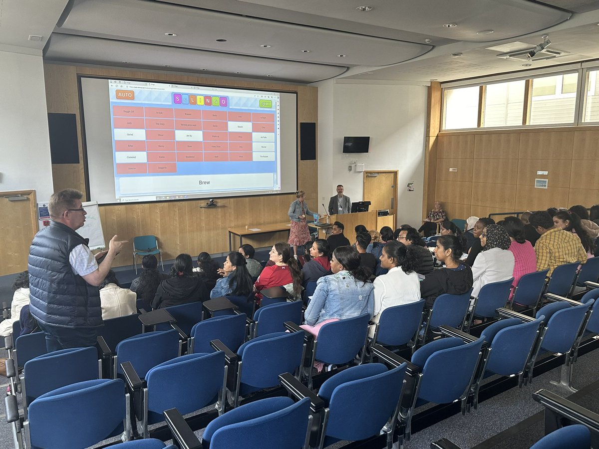 Our Scouse School students today were lucky to be the first ones to play ScLINGO from our friends from @LivUni @LivUniAHPN 🏆🏅@jomarinas @StPaulsNews @ScouseAHPLeader