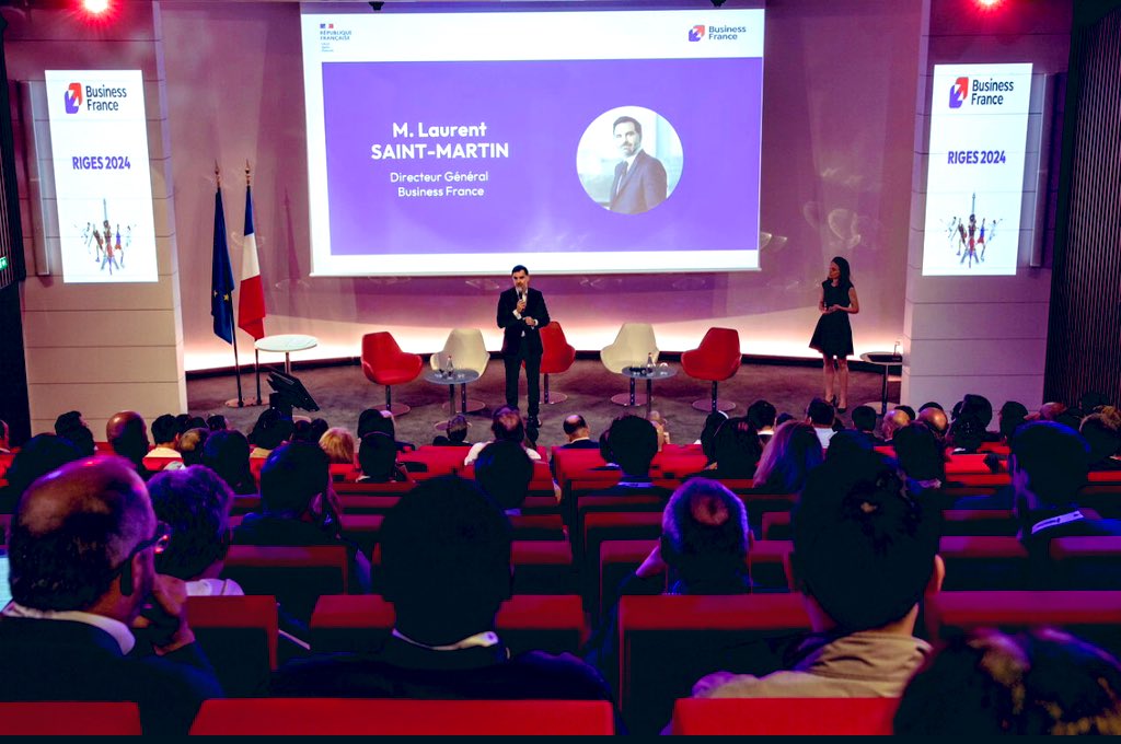 DucroquetSamuel's tweet photo. Retour sur les #RIGES de  @businessfrance, événement incontournable de la filière sport ! 

Une édition 2024 particulièrement riche avec plus de 200 participants et un focus sur les opportunités de marché en Afrique, Amérique du nord, Arabie Saoudite et Inde 

Ravi d’avoir pu mettre en exergue : 

1/ les perspectives de coopération entre la France et l’Arabie Saoudite dans le domaine du sport 

2/ la mobilisation du réseau diplomatique au profit d’une offre française intégrée 

3/ l’accompagnement en matière de formation au management et de leadership féminin