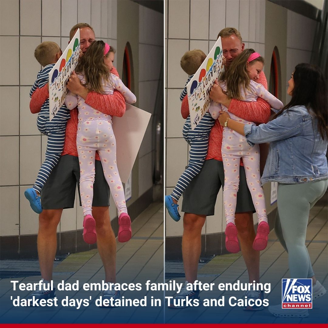 FoxNews's tweet photo. SAFE AT HOME: Husband says his life changed for the better in just 12 hours after vacation nightmare, now his biggest concern is "coaching my kids' baseball games." https://t.co/tG75c4YiyD https://t.co/6pdpGp9OPl