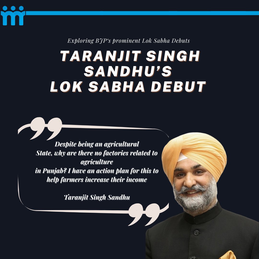 Mandate_Inc's tweet photo. Taranjit Singh Sandhu, former diplomat is making his electoral debut. His entry into the Lok Sabha race marks him as the third former diplomat to enter politics under Modi administration, following Hardeep Singh Puri and S. Jaishankar.
@BJP4Punjab #LokSabhaEections2024 https://t.co/vkcqScg9JT