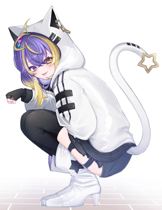 nyao~=^. ̫ .^= #Arcadiart #Asternail