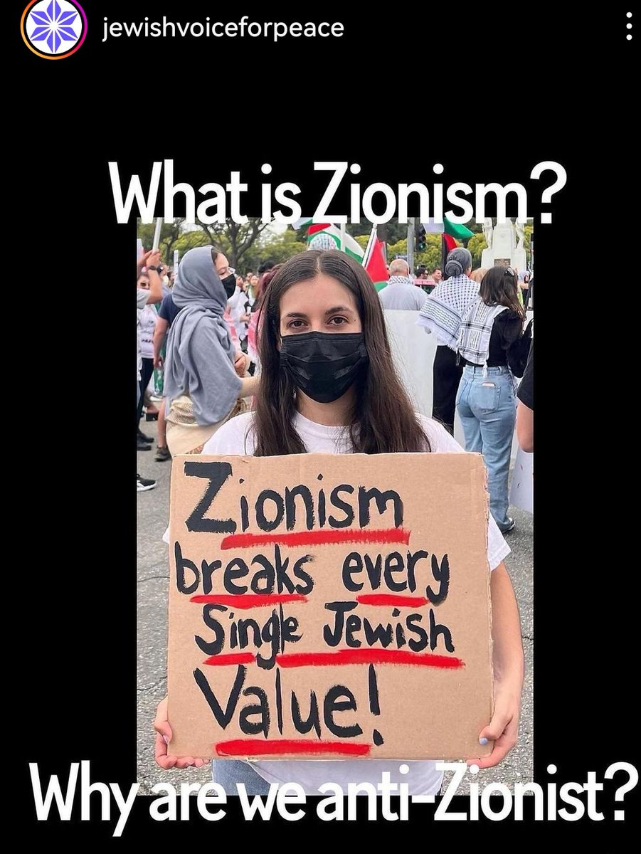 @SeidaSohrabi Ehkä se on tämän juutalaisjärjestön laittama banderolli, sehän on juutalaisten maailmanlaajuinen pro palestine-järjestö, sinäkin voisit liittyä siihen, niin voisit oppia jotain.