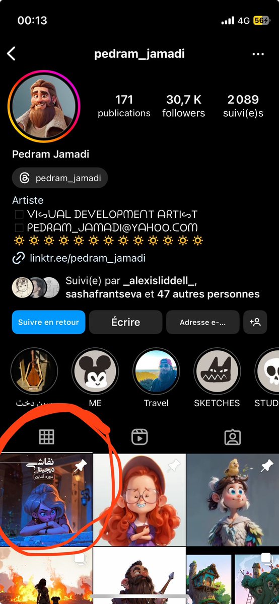 I got stolen one of my artwork and reacted yesterday on instagram.

Maybe you should check the guy’s account to see if you didn’t get plagiarized as well

I didn’t think it would happen to me as my reach is very low, and also the guy has 30k followers