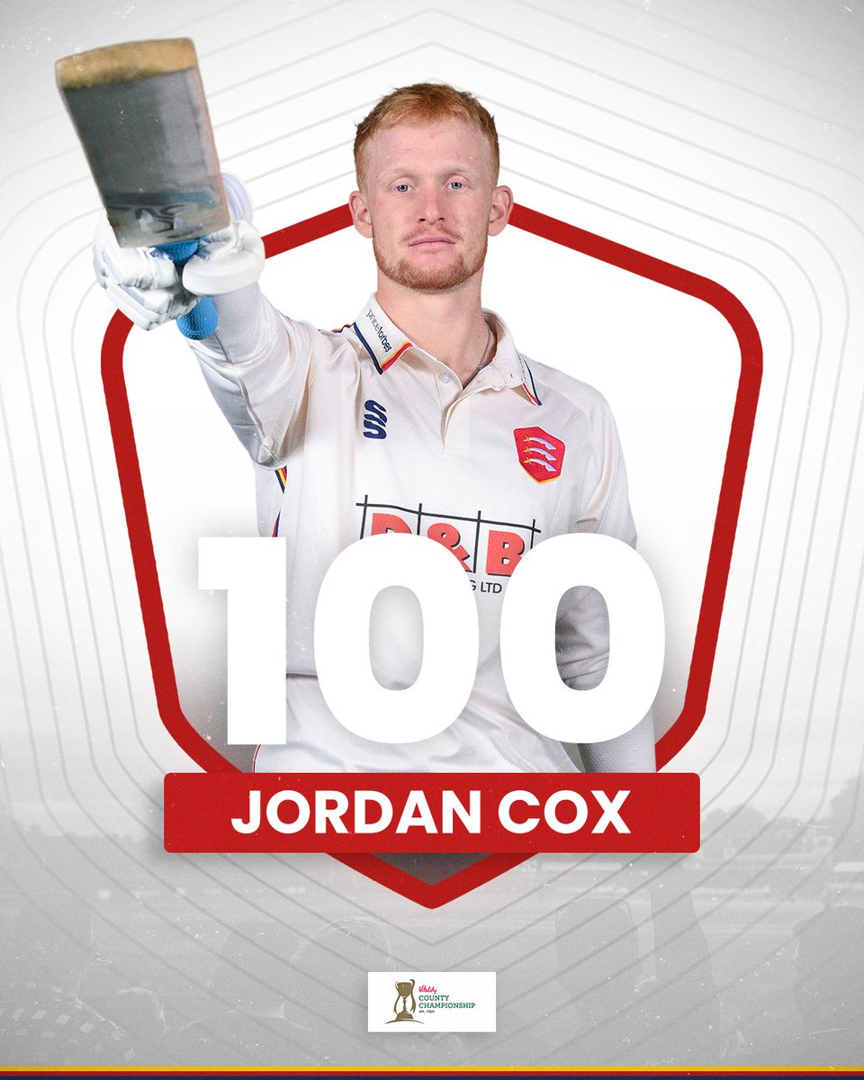 EssexCricket's tweet photo. 💯 𝗕𝗥𝗨𝗧𝗔𝗟 𝗙𝗥𝗢𝗠 𝗝𝗢𝗥𝗗𝗔𝗡 𝗖𝗢𝗫! https://t.co/rJuf6TRRGW