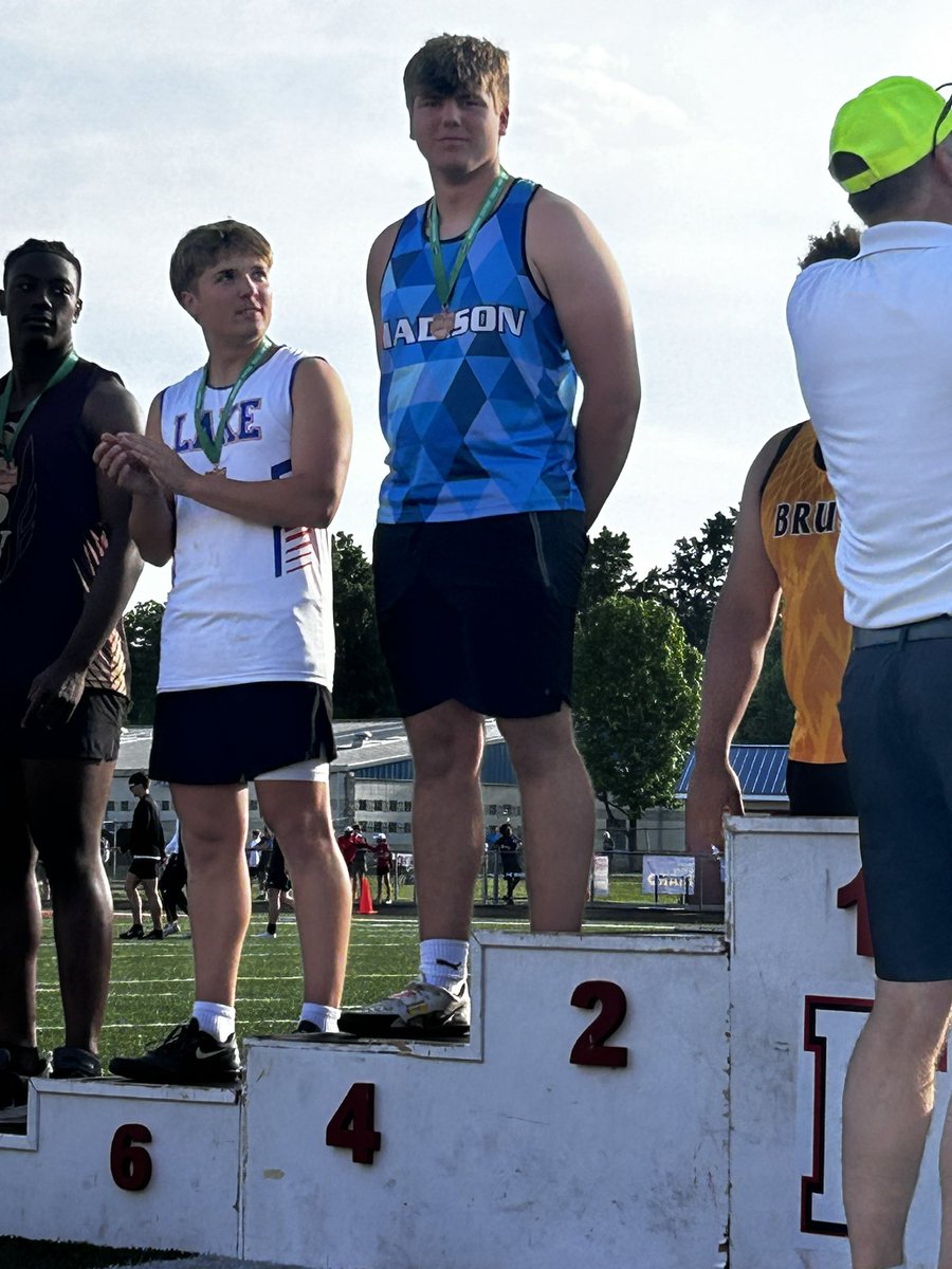 Double Qualifier. So proud of Bryce. Let’s make some noise in Dayton!!! 

Good luck to Bryce and Sienna Sidoti who will represent Madison T&amp;F at the Ohio State championships next weekend!