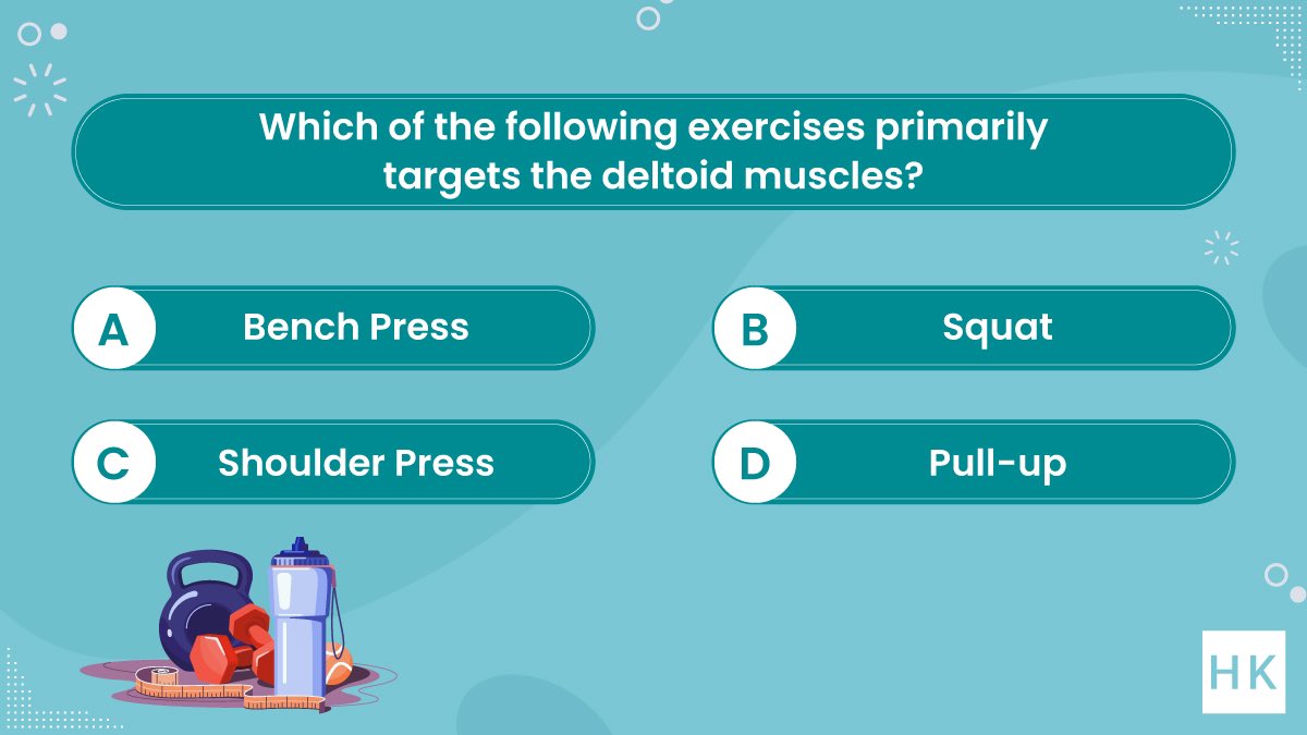 Participate in the #HKHealthQuiz & stand a chance to win exciting prizes! The rules are simple. -Comment the correct answer with #HealthKart #HKFitnessQuiz -Tag 5 friends along with answers -Make sure all 5 friends follow HealthKart’s Twitter page -No follow = No giveaway