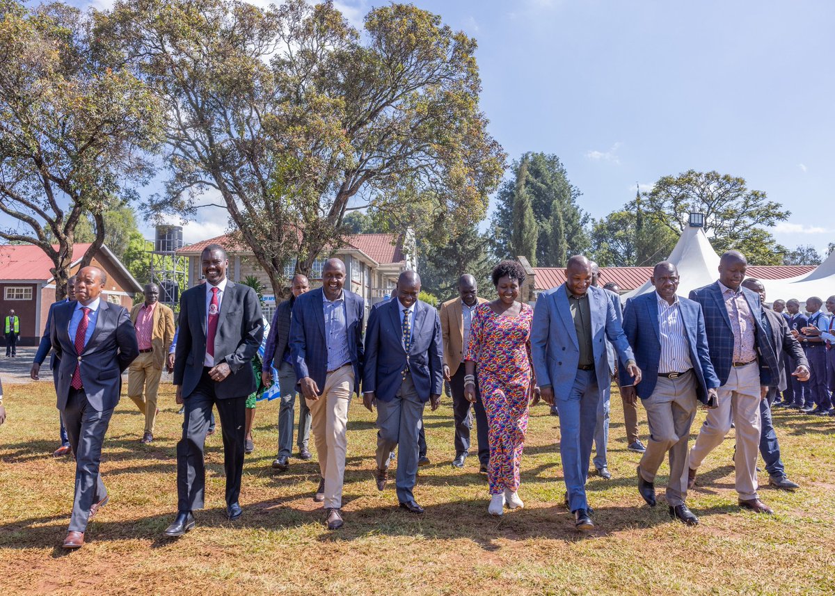 DP Gachagua kicks off his Rift Valley tour with a public gathering at Silverline, Eldoret. Community engagement and key issues on the agenda!#RigathiOnAssignment