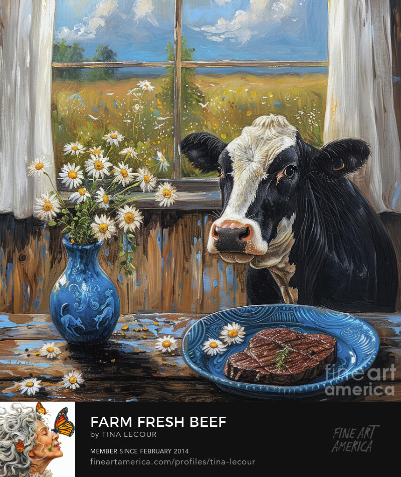 TinaLeCour's tweet photo. Farm Fresh Beef...Available here..https://t.co/WhiBJV1QBr
#cow #beef #farmlife #farmer #wallartforsale #wallart #homedecor #homedecoration #interiordecor #interiordesign #interiordesigner #kitchendecor #kitchendesign #countylife #animals #animal #farmhouse #giftideas #gifts https://t.co/vRycdFpv5M