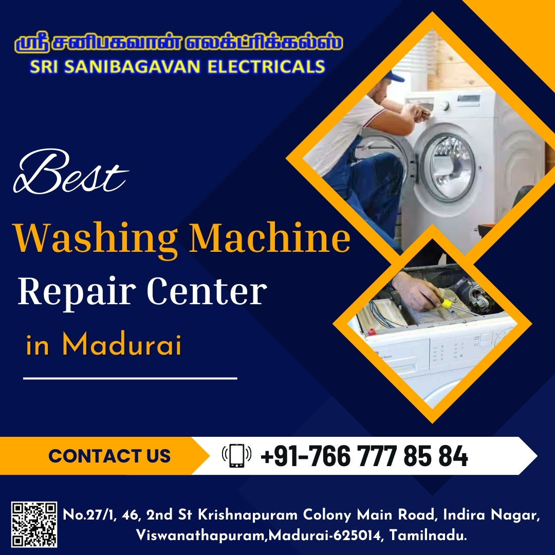 guna_sr's tweet photo. Sri Sanibagavan Electricals - Leading Multi Brand Washing Machine Repair Center in #Madurai
#washingmachine #WashingMachineRepair #washingmachinemaintenance #LG #Whirlpool #WashingMachineService #washingmachinetechnician #Samsung #IFBAppliances #Videocon #SanibagavanElectricals https://t.co/GtcWv3I9Sp