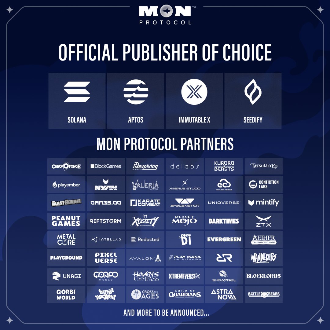DAY  6:  NEW QUEST IS LIVE!

➡️ stakeland.com/farming

----------

As the leading Gaming &amp; IP Publisher in Web3, <a href="/monprotocol/">MON Protocol 🐉 $MON</a> has announced over 60 partners, with 50 more in the pipeline.

$MON Staking Platform will GO LIVE IMMEDIATELY at TGE on 27 May. $MON Stakers will be