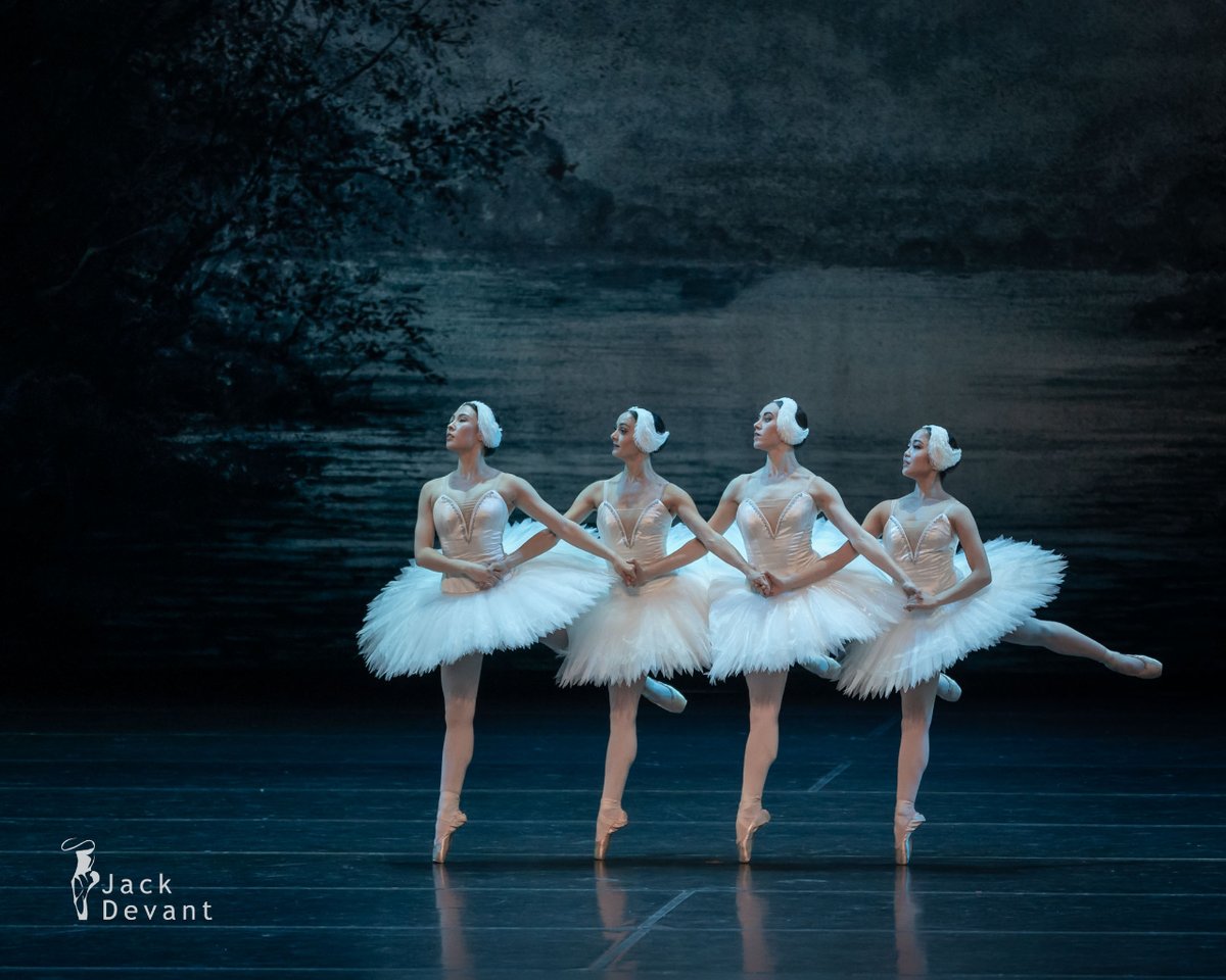 Natasha Dale, Sofie Ruthenbeck, Tsukino Tanaka, Sonia Vinograd as Cygnets, music Pyotr Tchaikovsky, choreo Natalia Makarova. The Norwegian Opera and Ballet, Oslo 2024

#swanlake #ballet #cygnets #smallswan #oslo #swan #whiteswan