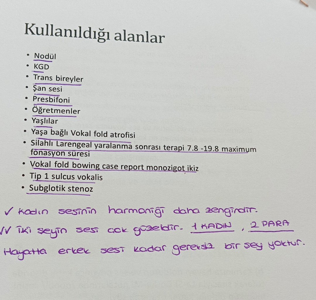 Derste ne mi işliyoruz??