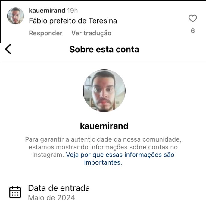 petrusevelyn's tweet photo. Repentinamente, vários perfis criados em MAIO de 2024 começaram a elogiar Fábio Novo nas postagens. Coincidência? Não! São perfis fakes sendo usados para gerar elogios para o candidato que não consegue engajamento espontâneo de ninguém. https://t.co/wYmg0ZeZmG