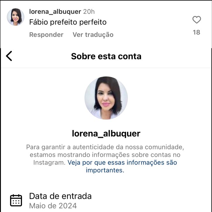 petrusevelyn's tweet photo. Repentinamente, vários perfis criados em MAIO de 2024 começaram a elogiar Fábio Novo nas postagens. Coincidência? Não! São perfis fakes sendo usados para gerar elogios para o candidato que não consegue engajamento espontâneo de ninguém. https://t.co/wYmg0ZeZmG