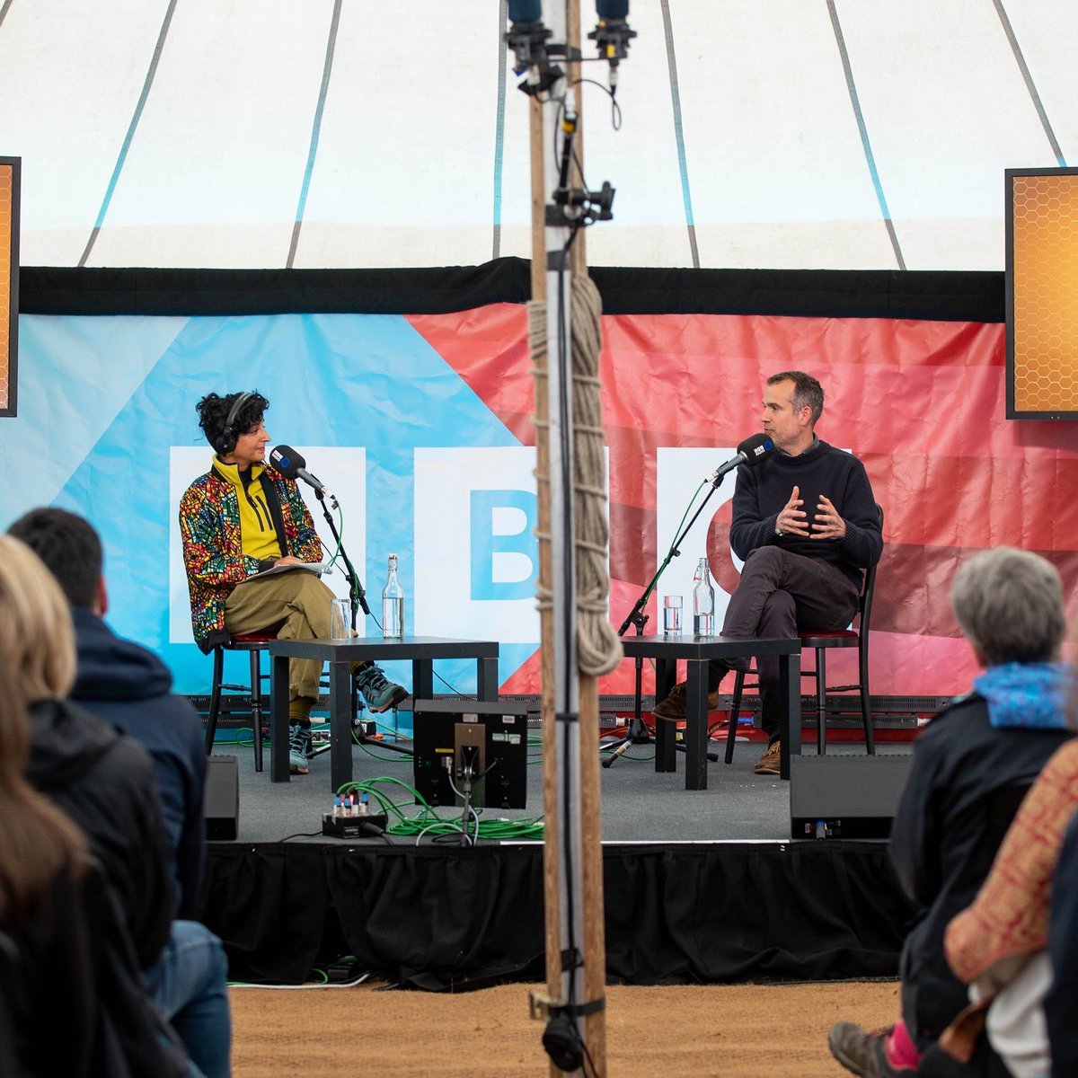 BBCRadio4's tweet photo. Here’s how our #HayFestival has looked so far! https://t.co/L4xEEvAbLE