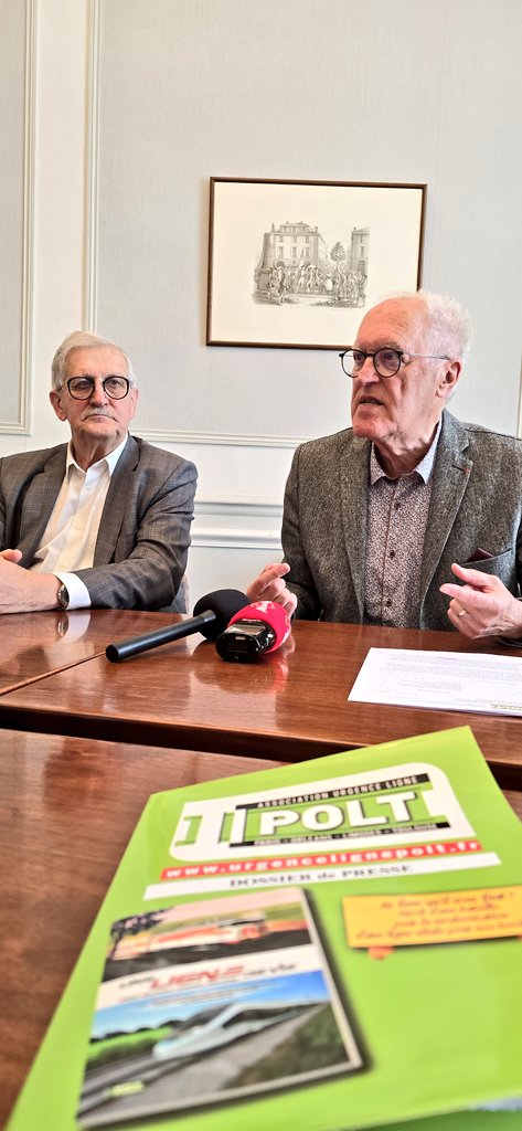 Jean-Claude Sandrier et Émile Roger Lombertie haussent le ton à propos de la gestion du dossier POLT et
demandent à <a href="/P_Vergriete/">Patrice Vergriete</a> de prendre ses responsabilités de ministre face au constructeur CAF et <a href="/GroupeSNCF/">Groupe SNCF</a> à l'issue d'un conseil d’administration de l'ass Urgence ligne POLT