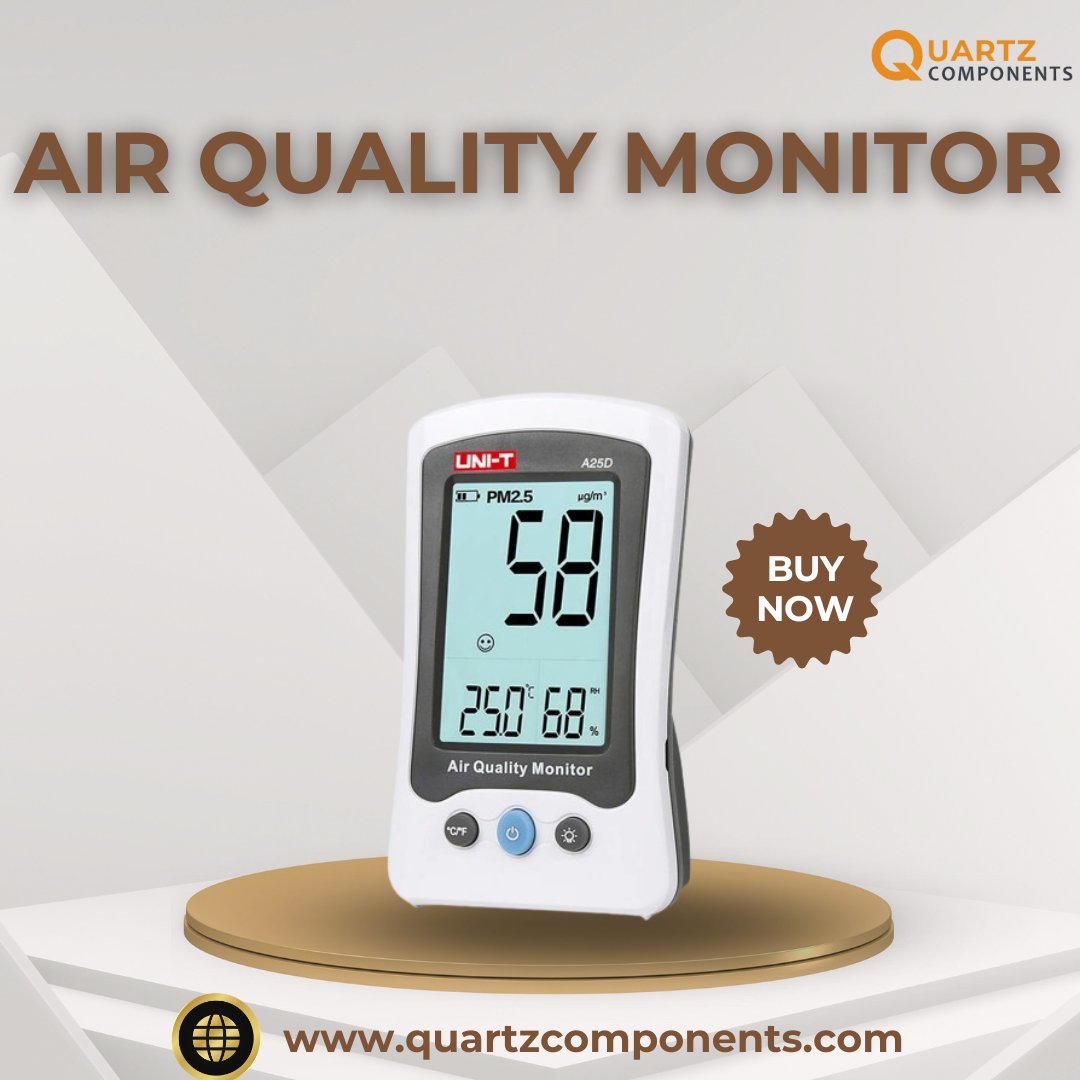 quartzcomponent's tweet photo. Check out the UNI-T A25D PM2.5 Meter Air Quality Monitor! Accurately detect PM2.5 levels, temperature, &amp; humidity.

https://t.co/fc8Po4GkQD...

#AirQuality #HomeGadgets #SmartLiving #temperaturedetection #temperaturedetectiondevice #humiditydetection #humiditydetectiondevice https://t.co/nybVR20UTb