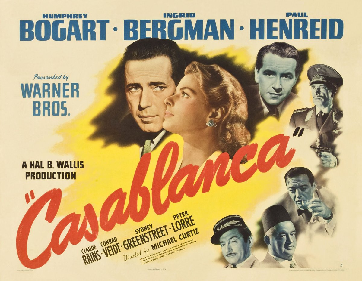 ATENCIÓ: La mítica 'Casablanca', en català a @StreamMaxES. Dirigida per la gran Montse Miralles. Feu-ne moltíssima difusió.