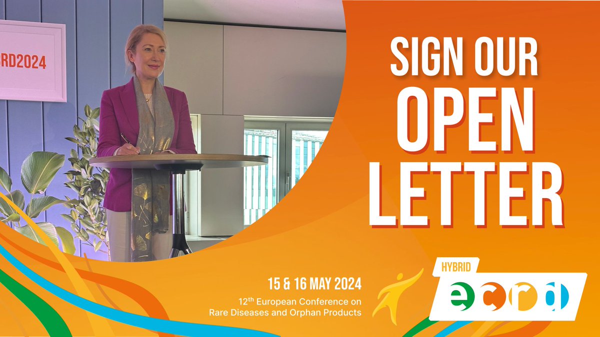 Have you signed yet? 🖋️

Over 600 people have already signed the #ECRD2024 Open Letter to the future leaders of Europe.

🔗 Sign now on behalf of yourself or your organisation: go.eurordis.org/sign