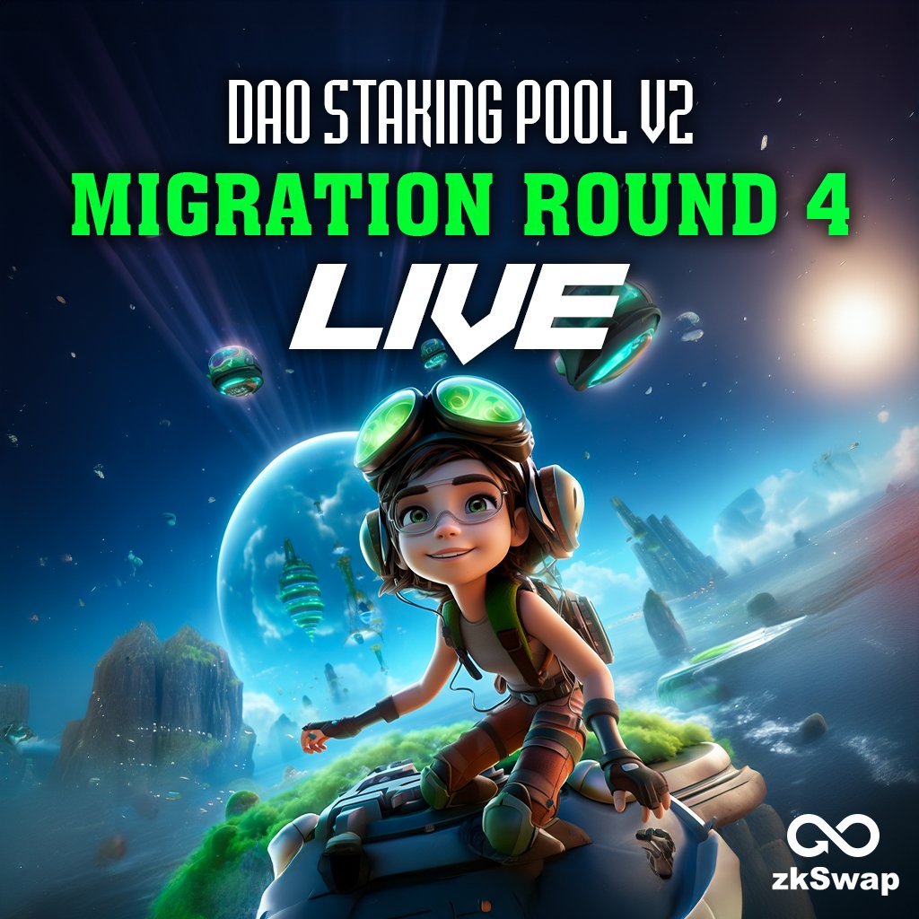 🎗 yZF Migration Round 4 is live and will end at 14:00 UTC on Monday, May 28th, 2024. zkswap.finance/earn/staking ✨ Up to now, 65% yZF (v1) has been migrated. 🎉 For migration, you have 2 options: Option 1️⃣: Doesn't trigger a 1% unstake fee. 1. Deposit into the migration pool and