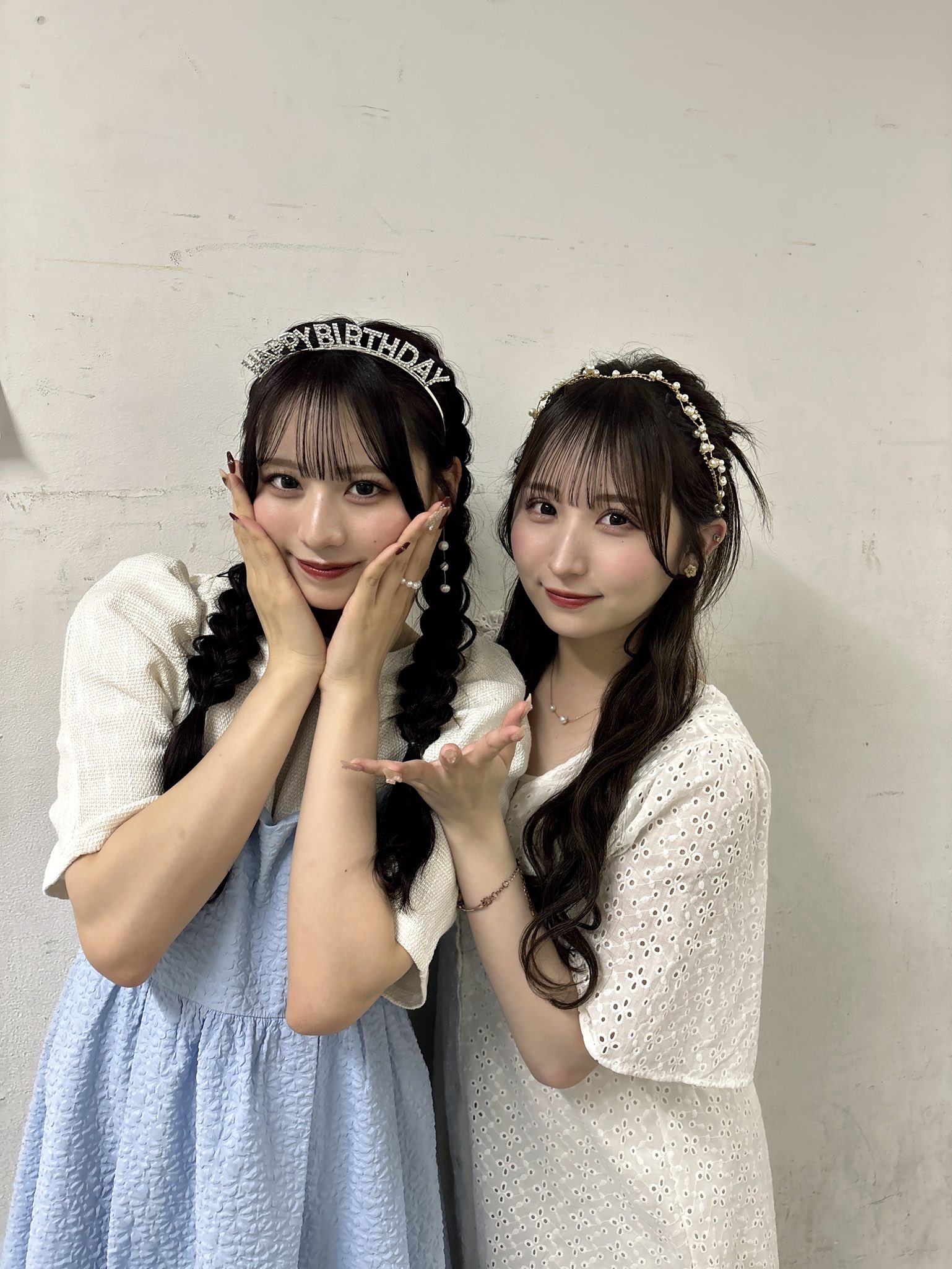 CANDY TUNE小川奈々子&立花琴未、偶然のペアルック2ショット公開