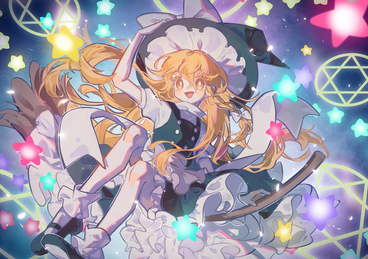 element_su's tweet photo. 魔理沙✨⭐️✨
 #東方Project #touhou #霧雨魔理沙 https://t.co/9x3XuxbllD