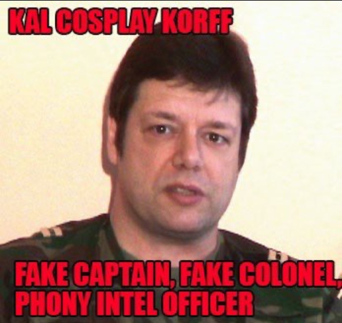 KalKorffExposed's tweet photo. Apologize immediately, Kal Korff, to every veteran and their families for disgracing them with your stolen valor. You’re a fake colonel with not a day of service. @kalkorff, you disgust me. @UFOliticsCEO #military #vets #veterans #stolenvalor #scum #reno #nevada #sproutsfm https://t.co/bUPi3XxQzO