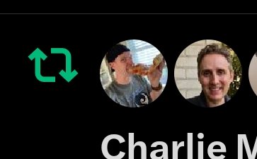 If anyone else named Charlie wants to fight for my love, @CharlesStickney and @charliemcelvy are in a pretty fierce battle for retweet supremacy already.