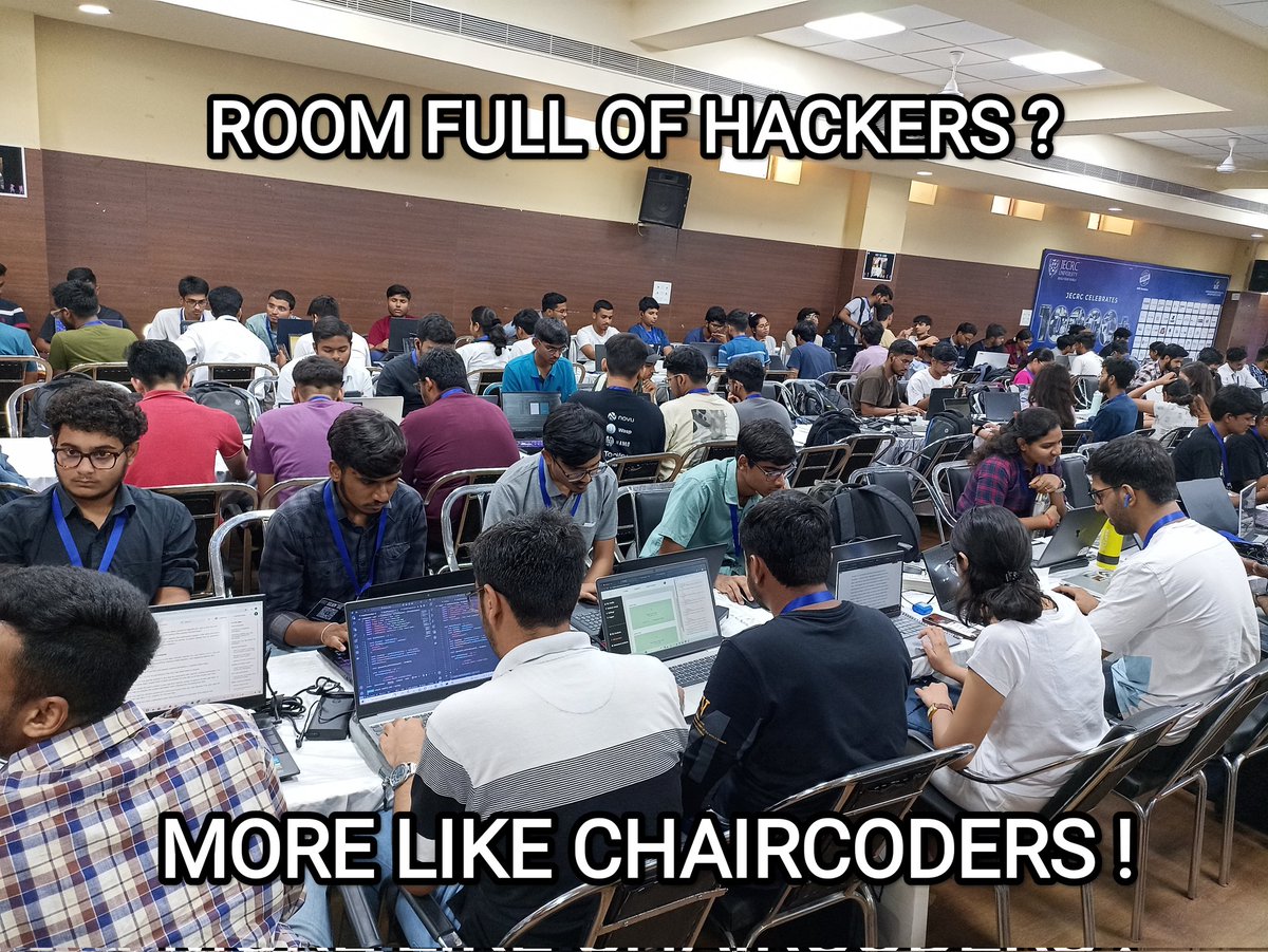 Ag_Parshav03's tweet photo. There's a whole lot of CHAIRCODERS here π₯² !
#HACKTHELEAGUE #HTLMEME https://t.co/BT3Mm6Qyoo