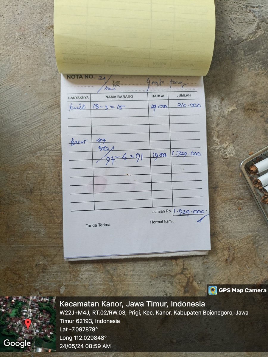 caturagungprab3's tweet photo. Sabtu (24-5-2024) Catur A P, Luhkan Bojonegoro, mendampingi #panen Lele di Riyanto Ds prigi, sebanyak 106kg, kolam size 8-10 ek/kg, harga Rp. 19.000/kg
#GiatLuhkanSatminkalBWI
#Bnegoro 
@puslatluhkp
@bppp_banyuwangi
@brsdm_kp https://t.co/XsYLZ1Qlf7
