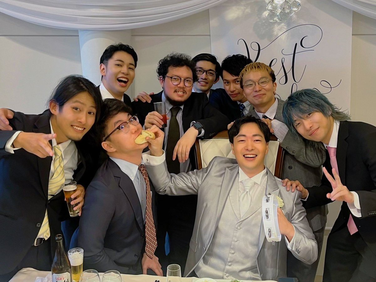 0itang's tweet photo. 結婚式！

各位ありがとうございました！
素敵なゲストのお陰様で、自分たちらしいいい感じの式になって幸🐕

リングドックは大失敗すぎて最高だった🐕

しぶきちんみの受付も最高だった🐕 https://t.co/w1UVd3ipV9