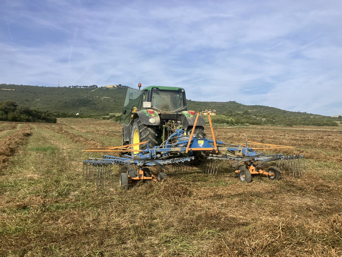 javinocito's tweet photo. Terminando de “rastrillar” veza aprovechando la humedad de la noche escuchando a @puertasalcampo con @cespatolero #CincoVillas #luna #Aragon #agricultura @aragonradio https://t.co/EP0Wlu39oc