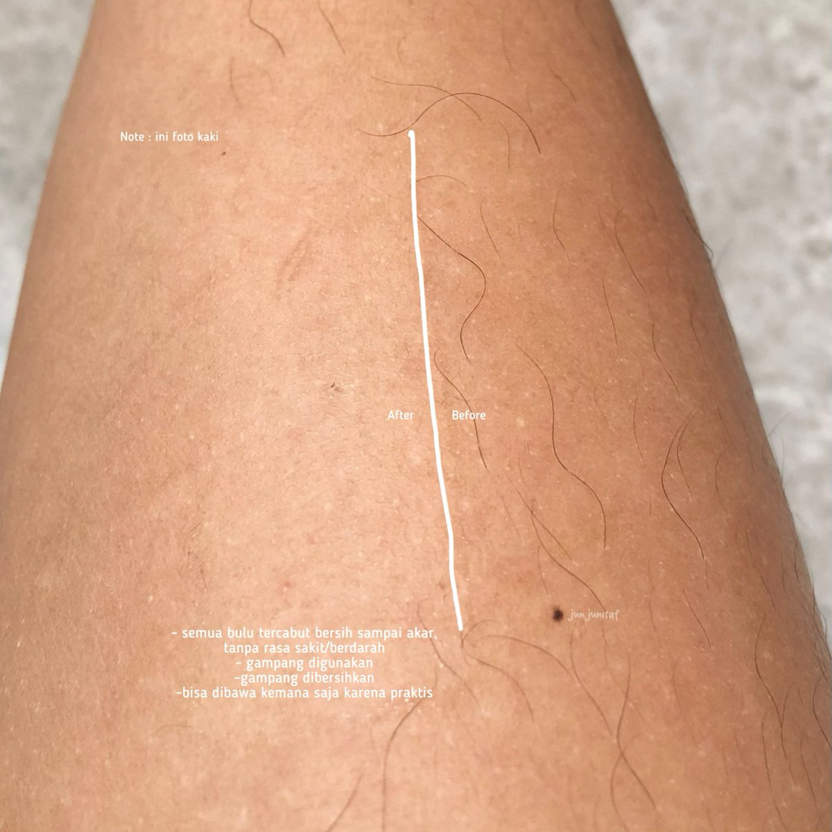 junjunitaf's tweet photo. Sekarang gaktakut lagi buat waxing sendiri dirumah, karena pake waxstrip dr beauty formula 🥰 yang kemasannya praktis, gampang bgt digunain, dan bikin kulit bersih dan halus lg hihi🤭🥰 
#waxstrip #waxing https://t.co/xJKESMrzK7
