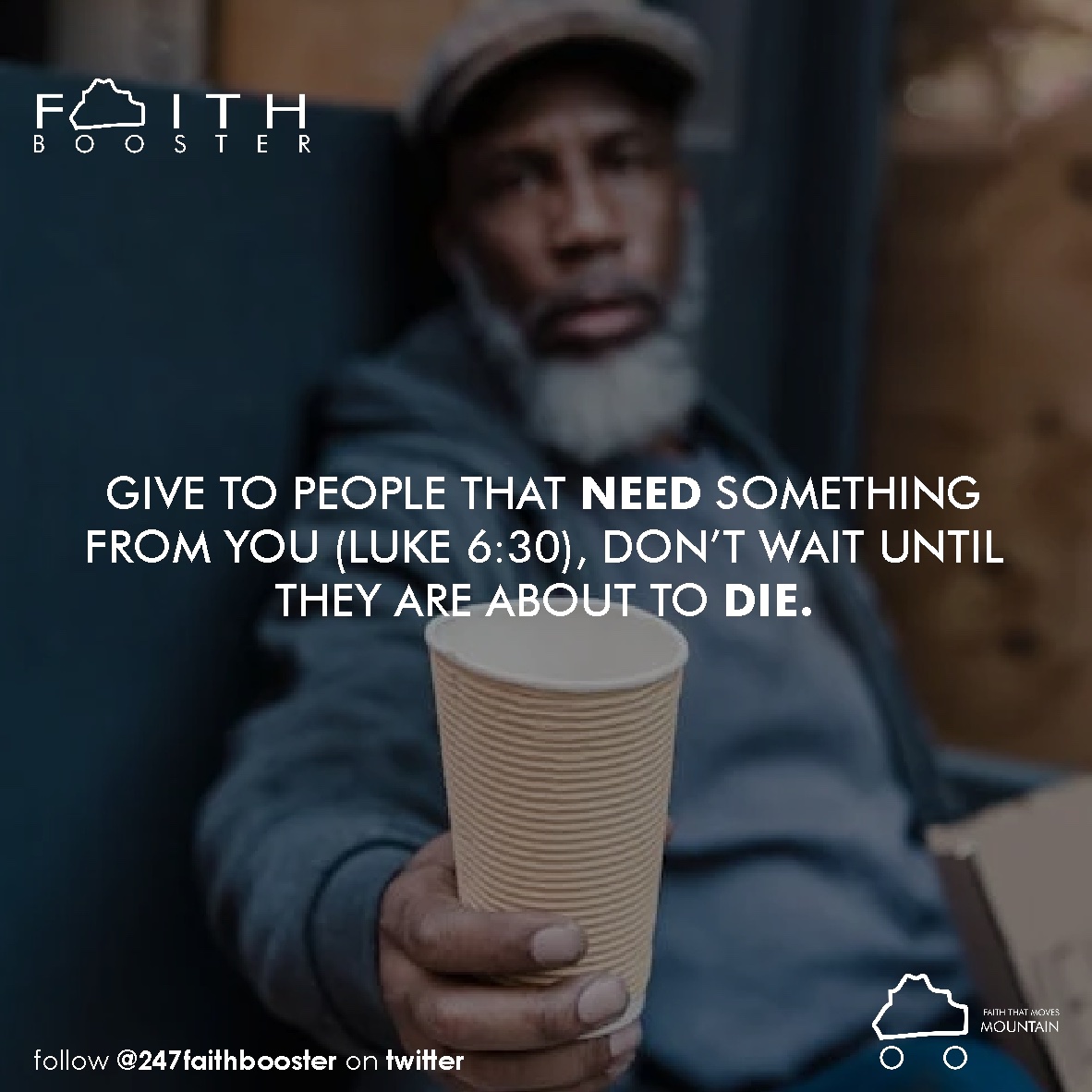 247FaithBooster's tweet photo. Give freely. #faithbooster https://t.co/ydApa0kqg7