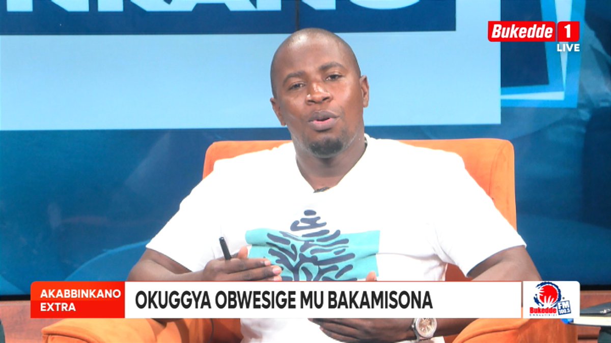 Singa Mpuuga ava mu NUP egyakuba ewedde kuba Masaka y'emu kuzasinga okuwagira NUP - @FirstAfrican_ Moses Kintu mwogezi wa @onc_nrm #AkabbinkanoXtra | #BukeddeOnline