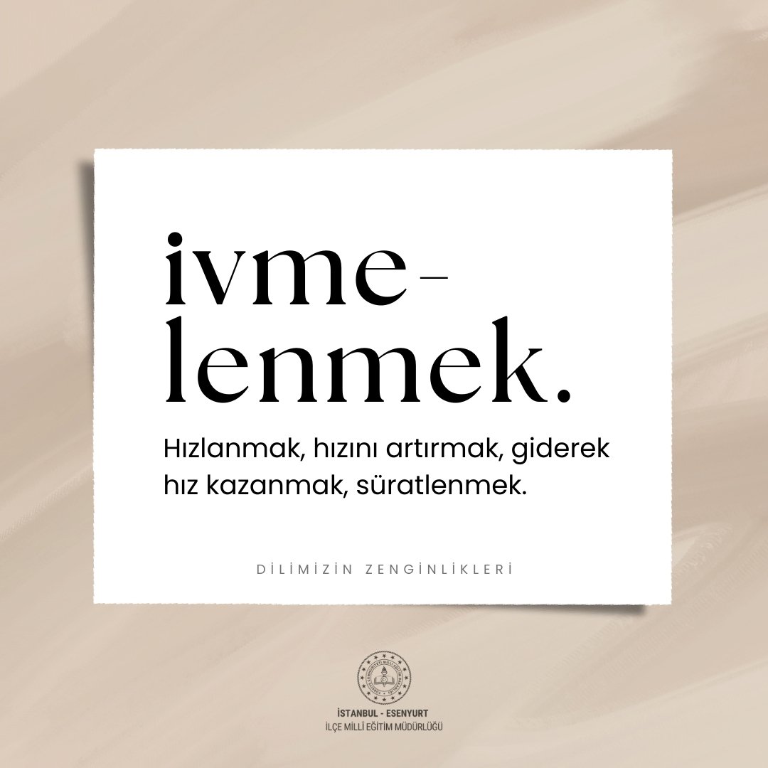 💬 Haftanın Kelimeleri

🔸Dilimizin Zenginlikleri Projesi🔸
<a href="/tcmeb/">Millî Eğitim Bakanlığı</a> <a href="/Yusuf__Tekin/">Yusuf Tekin</a> <a href="/meb_sgb/">MEB Strateji Geliştirme Başkanlığı</a> <a href="/istanbulilmem/">İstanbul İl Millî Eğitim Müdürlüğü</a> <a href="/MucahitYentur/">Murat Mücahit Yentür</a> <a href="/CobanogluF/">Fatih Çobanoğlu</a> <a href="/TayfunOzyolcu/">Tayfun ÖZYOLCU</a> <a href="/istmemkultur/">Dilimizin Zenginlikleri Projesi</a> <a href="/ist_arge/">İSTANBUL MEM AR-GE</a> <a href="/dilimizesenyurt/">Esenyurt Dilimizin Zenginlikleri</a>