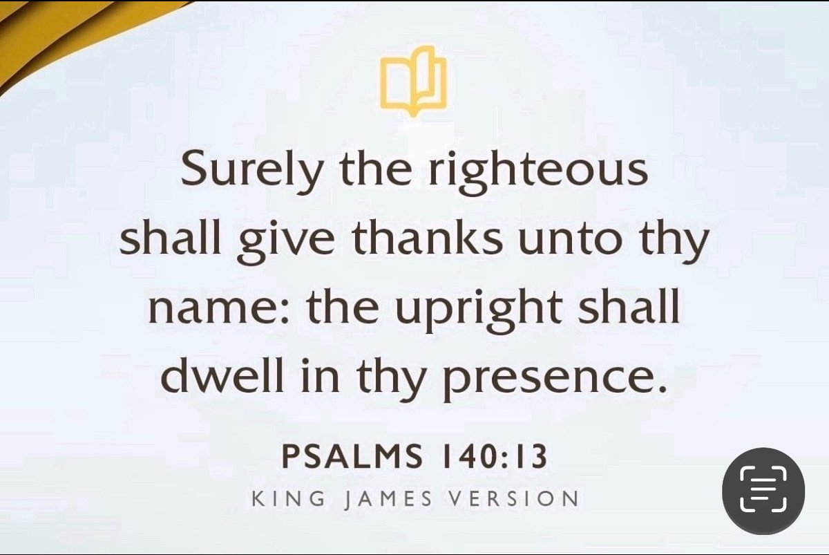 Psalms 140:13
'Surely the righteous shall give thanks unto thyname: the upright shall swel in thy presence.'

#BlessedAndThankful
#MCGICares