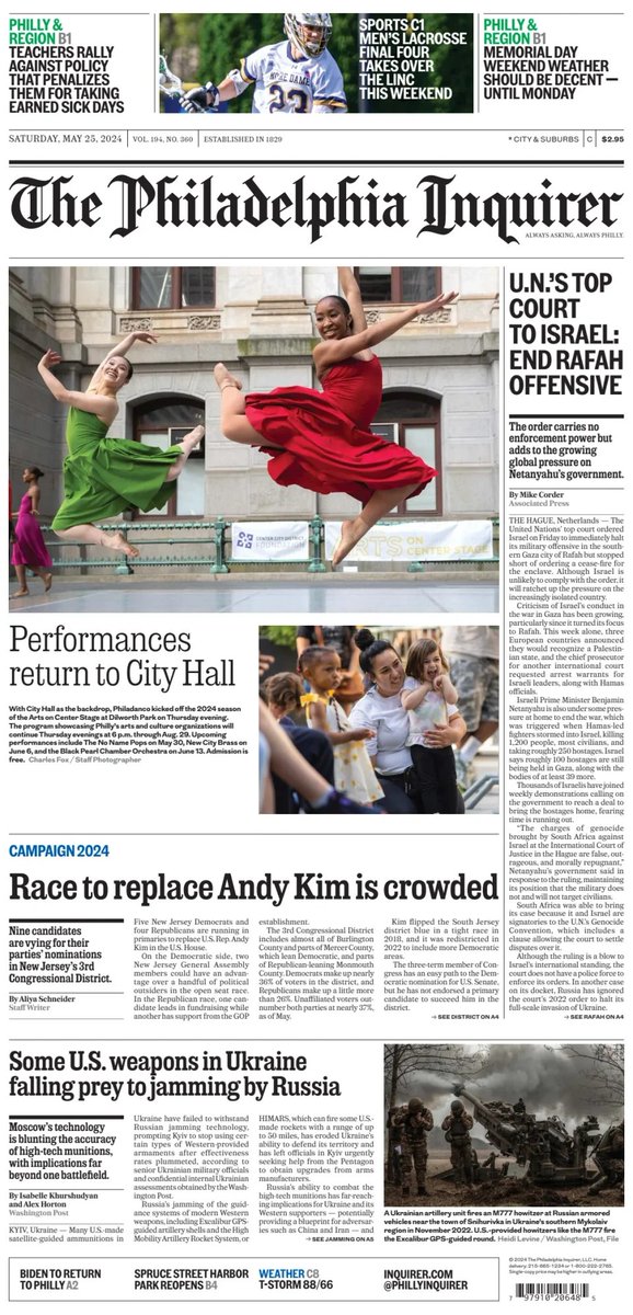 🇺🇸 Campaign 2024: Race To Replace Andy Kim Is Crowded ▫The five democrats and four republicans are a mix of outsider and establishment candidates ▫@aliyareports ▫is.gd/7duB0b 👈 #frontpagestoday #USA @PhillyInquirer 🇺🇸