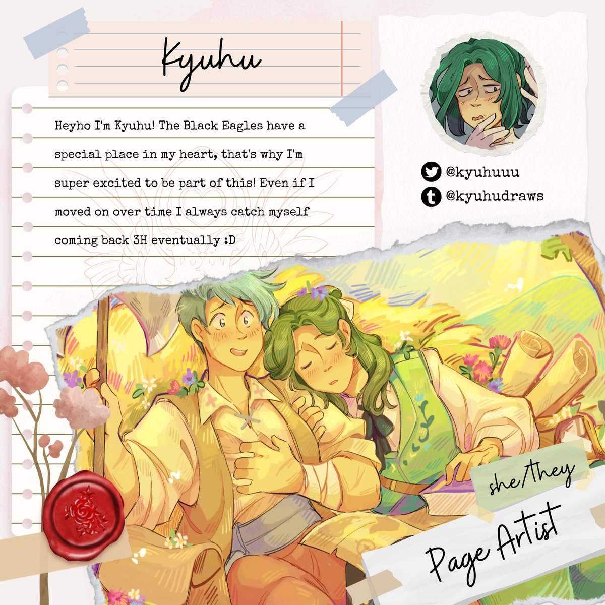 Reach For My Hand: A Black Eagles LGBTQ+ Zine tweet media