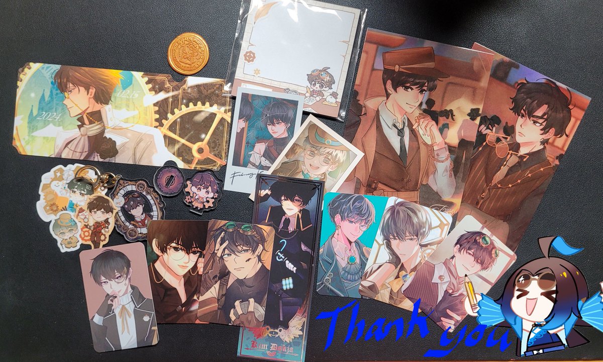neanixen's tweet photo. Late Post. 

The Dokja @TIMELESS_HSY Event train finally reached my address ❤️

SUPER HAPPY WITH ALL THE COOL MERCH

THANK YOU PH ARTISTS @TIMELESS_UPD https://t.co/5fGmppfB5G