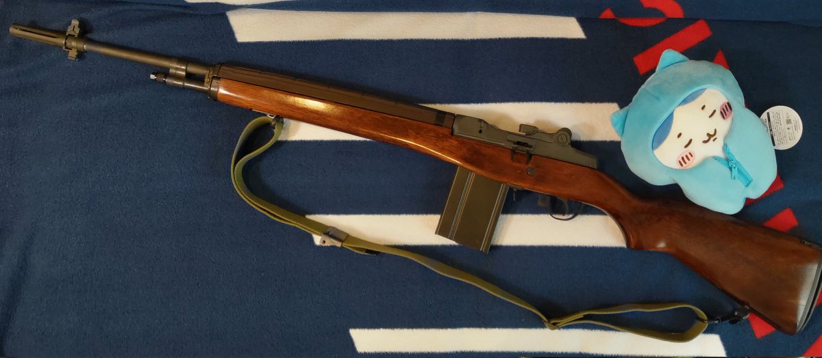 Makoto_16's tweet photo. スリングゲット！今度は秋葉原のエチゴヤ！

#モデルガン
#hobbyfix
#m1a
#websling https://t.co/UK1SLflsdc