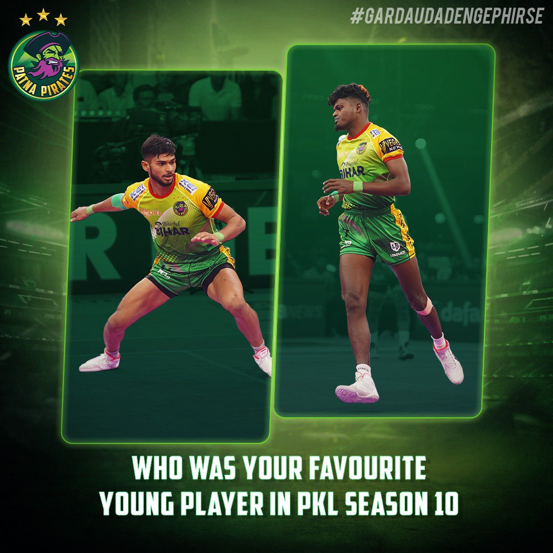 Who was your favourite NYP in PKL Season 10?

Drop a 💛 for Sandeep
Drop a 💙 for Sudhakar 

Comment below ⬇️ 

#PirateHamla #ProKabaddi #GardaUdaDengePhirse