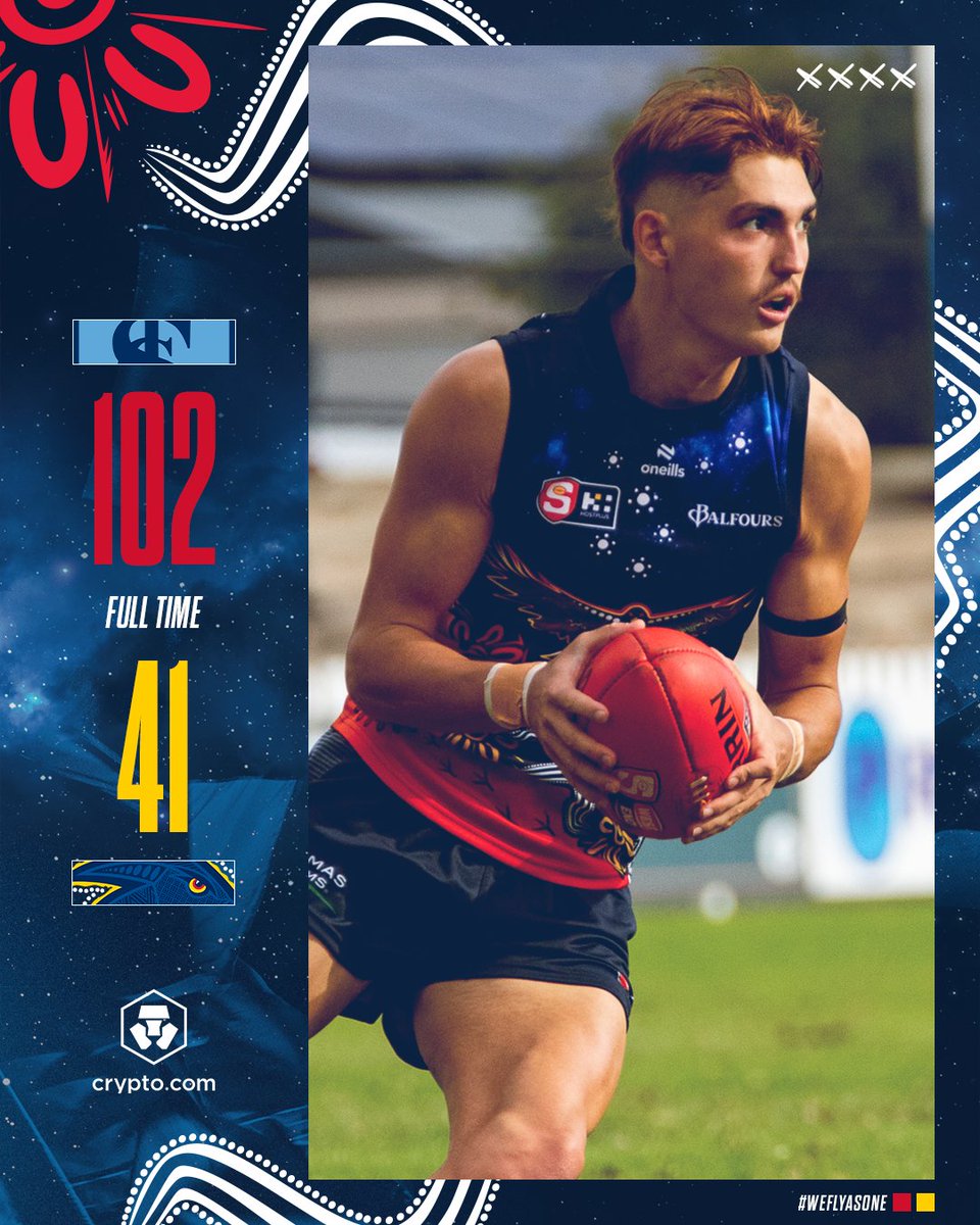 Full time in our SANFL match against Sturt.