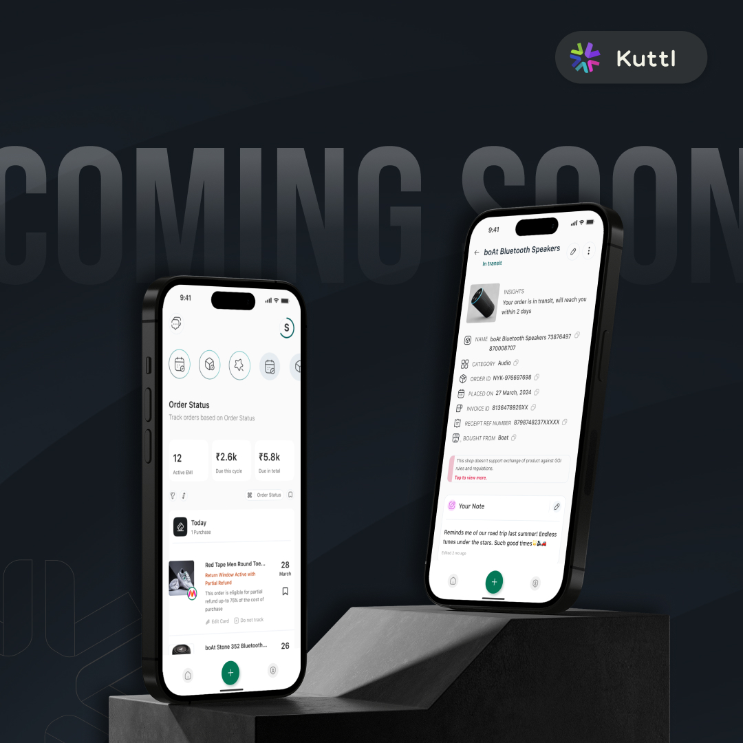 KuttlApp's tweet photo. We are launching soon. No more looking around your E-mails , SMS for order updates, returns, refunds, cancellations. 

Join the waitlist to get early access. Link in bio!!

#shopping #app #kuttl #postpurchase #returns #refunds https://t.co/X4gZcWozUp