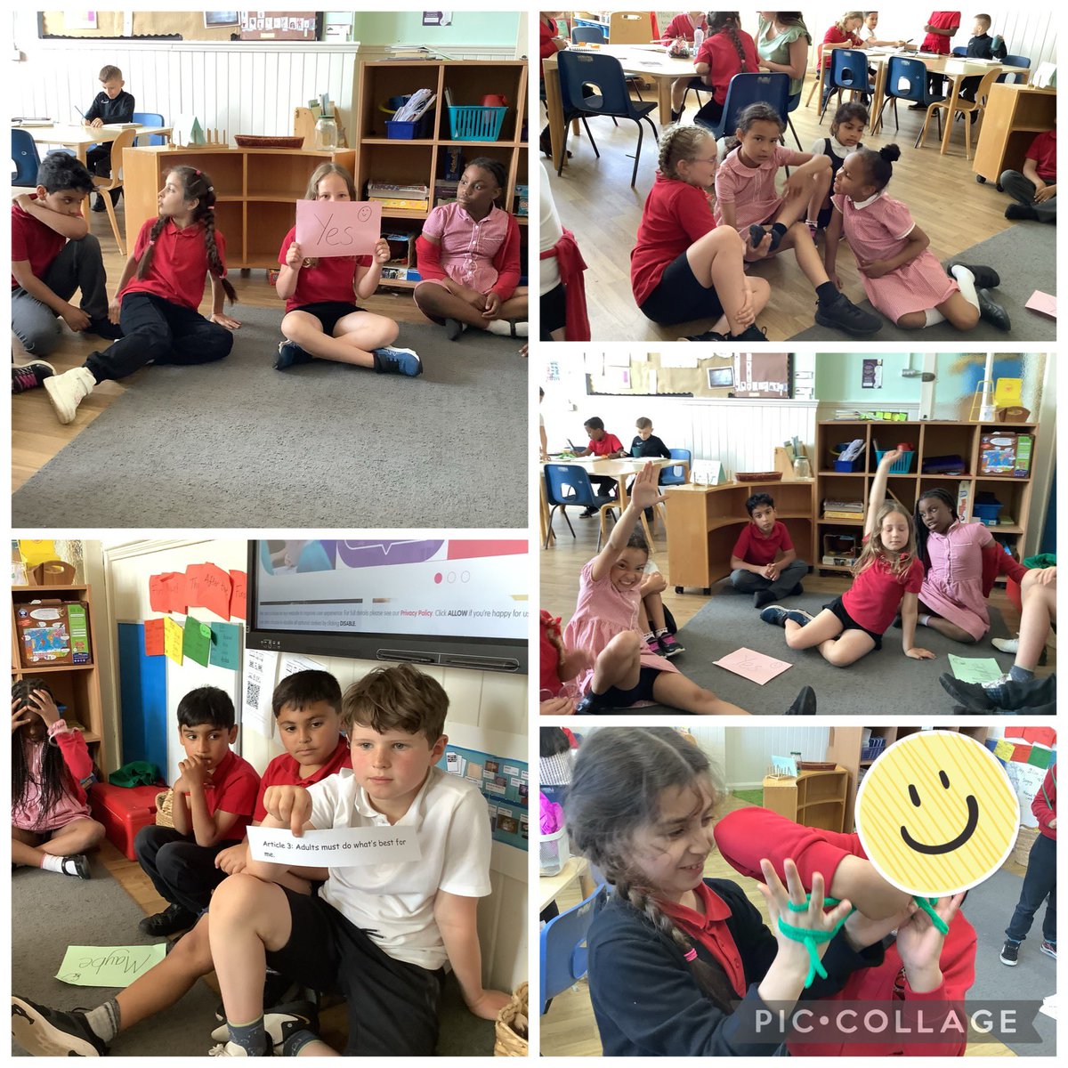 This week Poplar have been learning about the ABCDE of Children’s rights and teaching each other new skills. We’re all ready for a rest now. Happy holidays - Have a great week off everyone!#learningtogether #uncrc