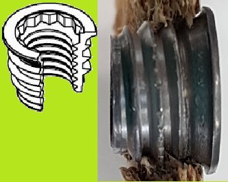VITERIEMAURI's tweet photo. Welcome to our new patent pending #insert #nut M8 X 10 with a fantastic polygonal hex driver and a special wood thread easy to press in or to screw in. Ask free samples of item 327A0 to sales@mauri-fm.it !
Patent pending protecion. https://t.co/2N0JfcHZlp