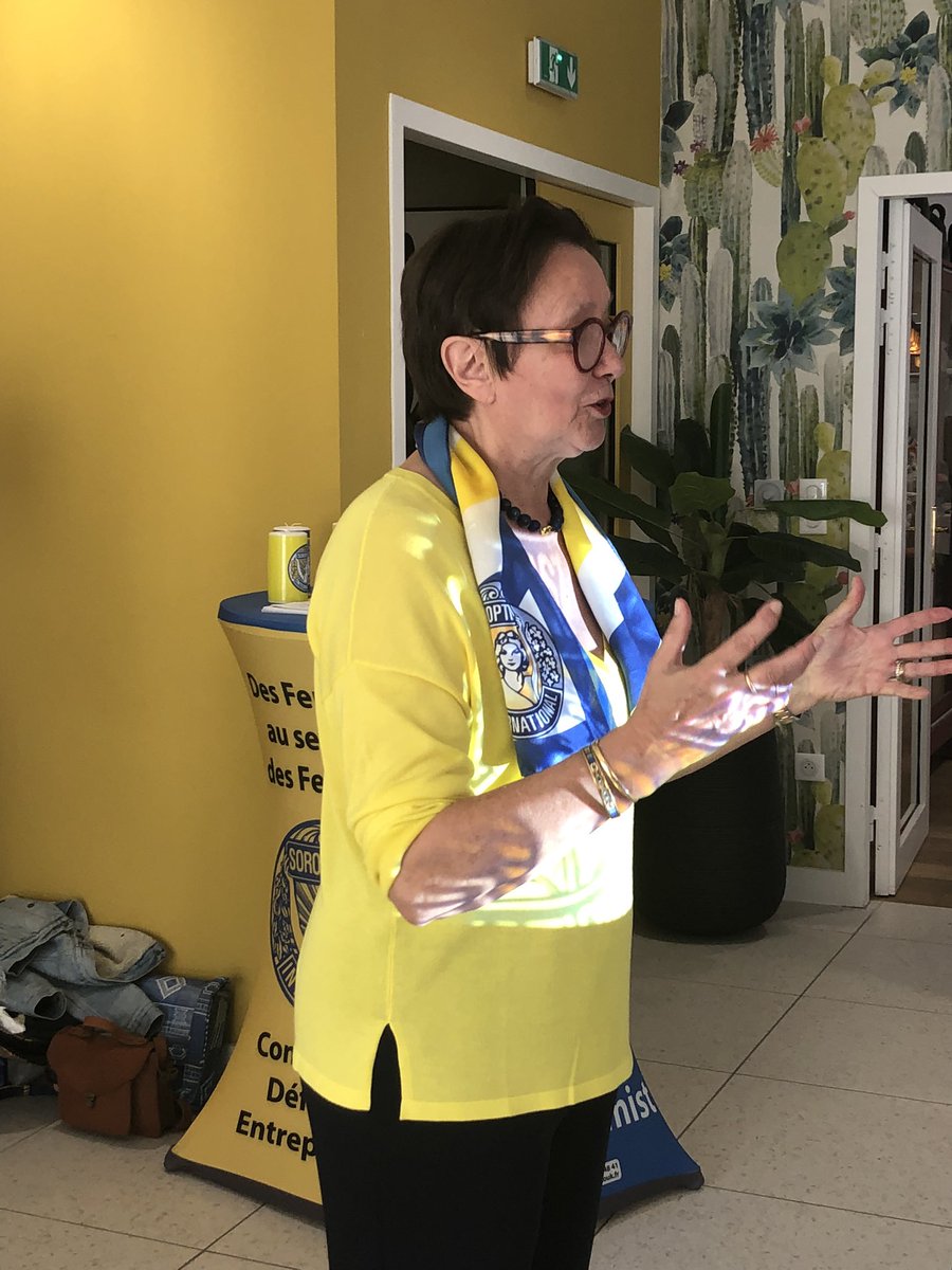 Originale manif. de la commission Extension où il est Q des actions/projets du #soroptimistLaRochelle inscrites dans 1 rayonnement international avec la VP #MFMeneghello  et des invitées intéressées <a href="/SoroptimistF/">Soroptimist International France</a> <a href="/Soroptimist_FdF/">Soroptimist International Fort-de-France Fondateur</a> <a href="/soropstrasbourg/">Club Soroptimist de Strasbourg</a> <a href="/SoroptiTweet/">Soroptimist International</a> <a href="/sudouest/">Sud Ouest</a>