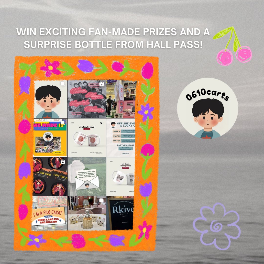 7HeavenPH's tweet photo. Here’s the first lineup of our SVT Quiz night partners 🫶🏼 

Thank you in advance to @lollykissstore and @0610carts for the awesome fan-made prizes for the winners 🏆

Don’t miss out on the chance of winning! 

See you on May 31, 8 PM at Hall Pass Poblacion https://t.co/enpJdn7Uut